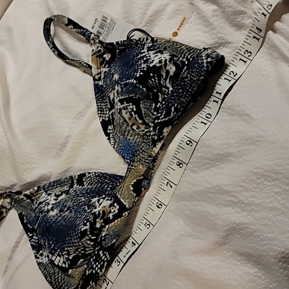 NWT SPORTS BIKINI BRA TOP REMOVABLE PADS ADJUSTABLE STRAPS SIZE SMALL - Picture 7 of 7